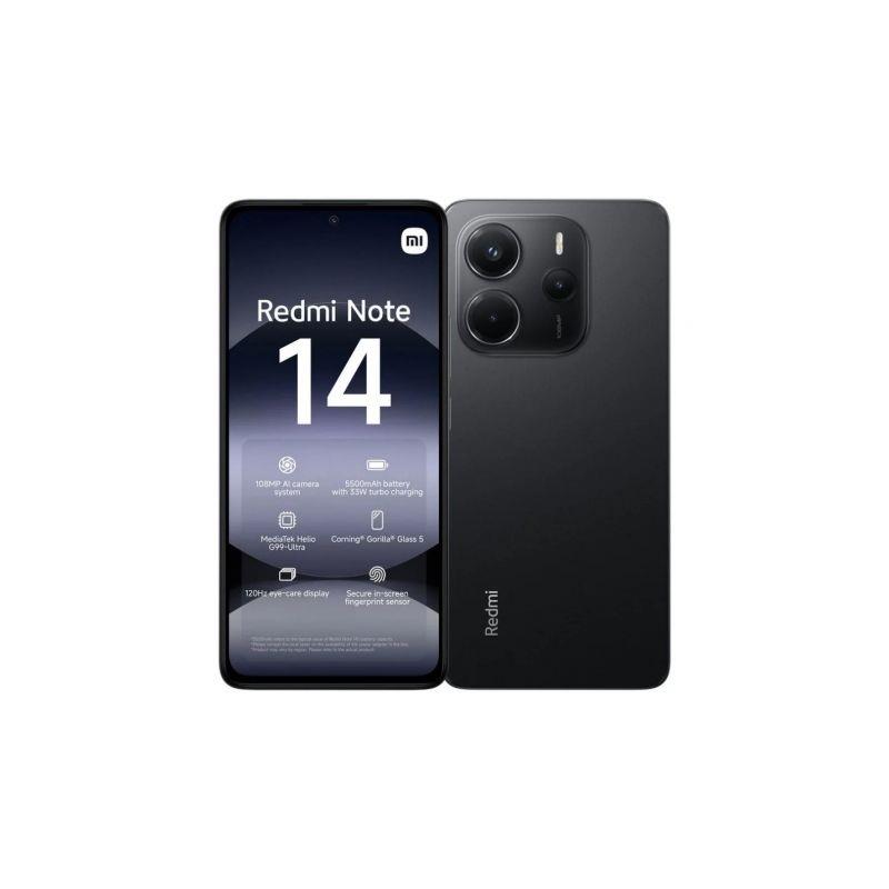 SMARTPHONE XIAOMI REDMI NOTE 14 4G 6GB 128GB 6.67" NEGRO