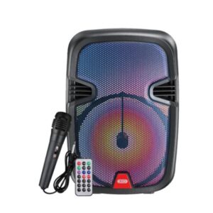 ALTAVOZ KARAOKE RGB 10W CON MICROFONO F51 XO